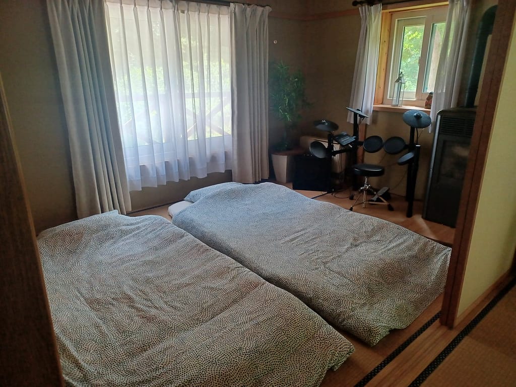 Washitsu with two futons